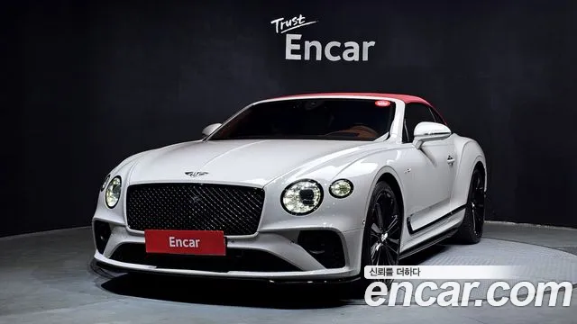 Bentley Continental GT 3rd Generation 2022 Жемчужный цвет из Кореи