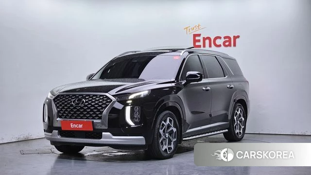 Hyundai Palisade 2022 Черный из Кореи