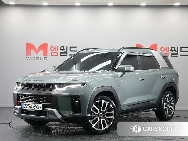 Ssangyong Torres 2022 Синий нефрит из Кореи