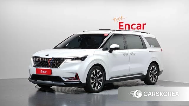 Kia Carnival 4th generation 2021 Белый из Кореи