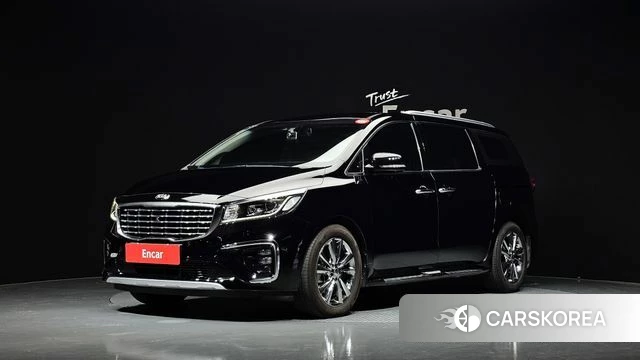 Kia The New Carnival 2018 Черный из Кореи