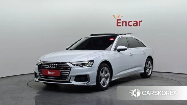 Audi A6 (C8) 2021 Белый из Кореи
