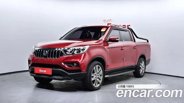 Ssangyong Rexton Sports Cannes 2019 Красный из Кореи