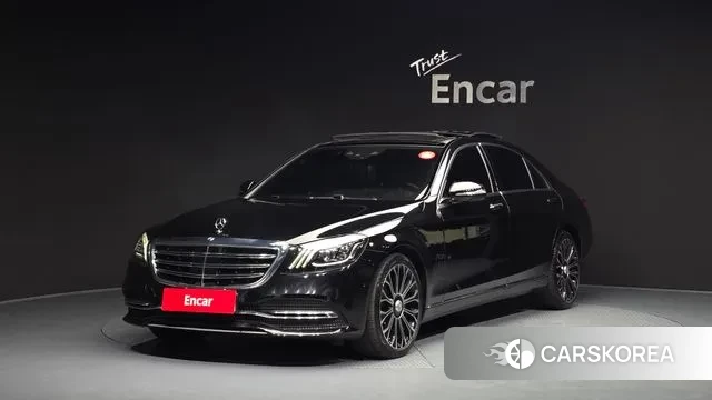 Mercedes-Benz S-Class W222 2020 Черный из Кореи