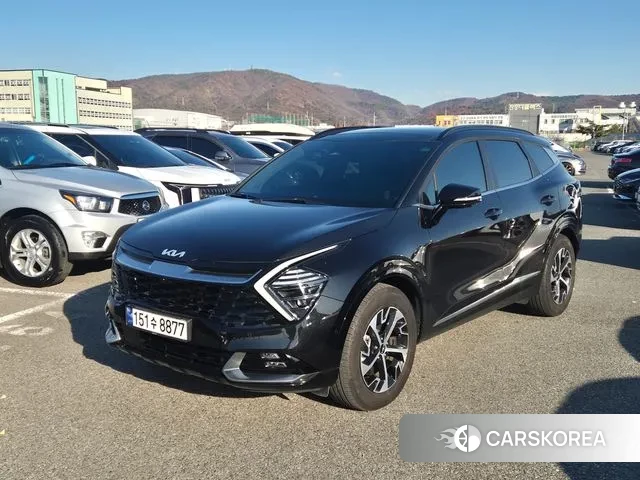 Kia Sportage 5th Generation Hybrid 2022 Черный из Кореи