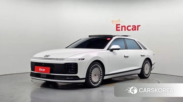 Hyundai Grandeur Hybrid (GN7) 2025 Белый из Кореи