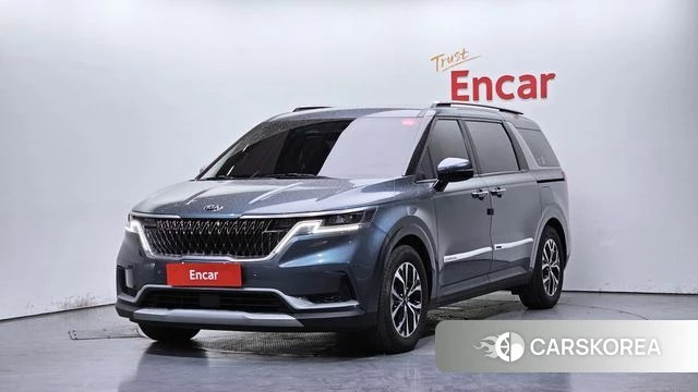 Kia Carnival 4th generation 2020 Серый из Кореи