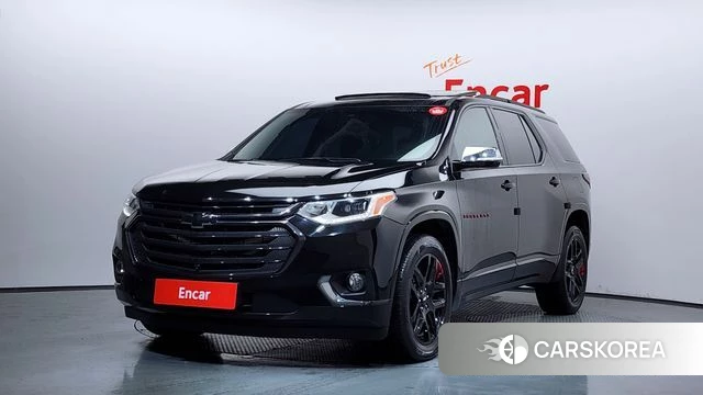 Chevrolet (GM Daewoo) Traverse 2020 Черный из Кореи