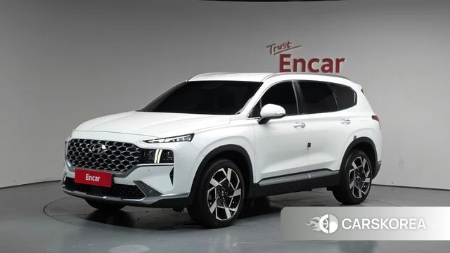 Hyundai The New Santa Fe 2021 Белый из Кореи