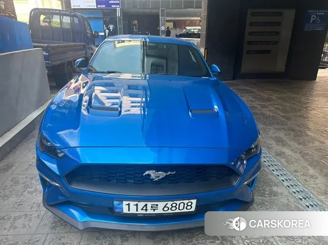 Ford Mustang 2021 Синий из Кореи