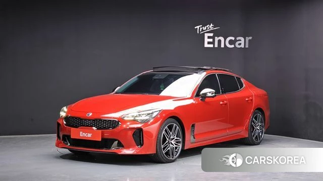 Kia Stinger Meister 2020 Красный из Кореи