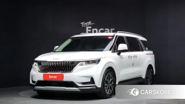 Kia Carnival 4th generation 2023 Белый из Кореи