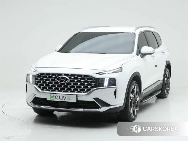 Hyundai The New Santa Fe 2021 Белый из Кореи