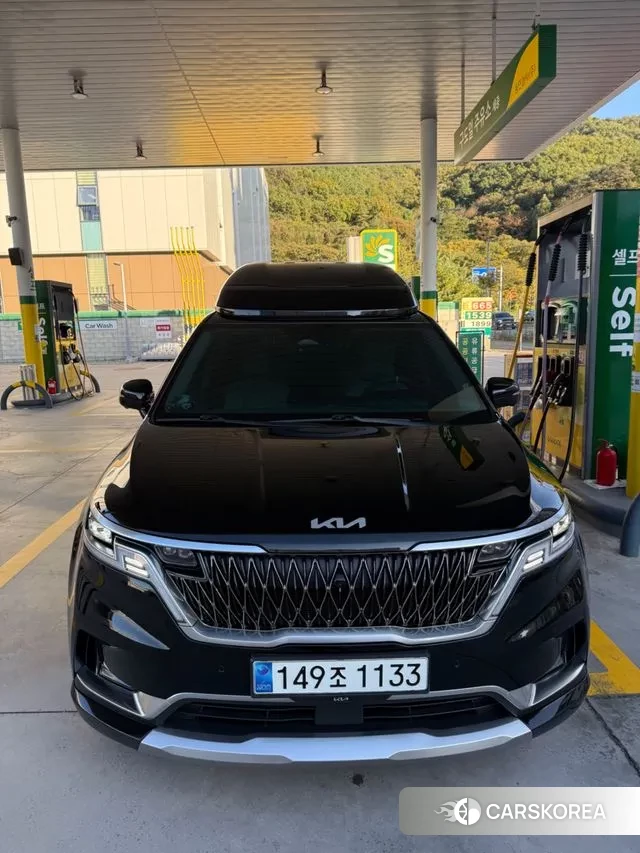 Kia Carnival 4th generation 2021 Черный из Кореи