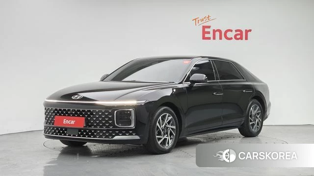 Hyundai Grandeur Hybrid (GN7) 2024 Черный из Кореи