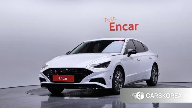 Hyundai Sonata (DN8) 2022 Белый из Кореи