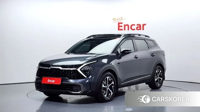 Kia Sportage 5th Generation Hybrid 2021 Серый из Кореи