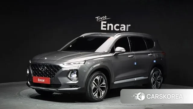 Hyundai Santa Fe TM 2019 Серый из Кореи