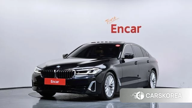 BMW 5 Series (G30) 2023 Черный из Кореи