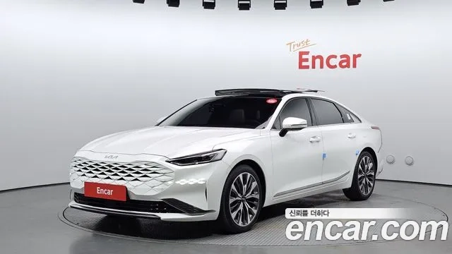 Kia K8 2022 Белый из Кореи