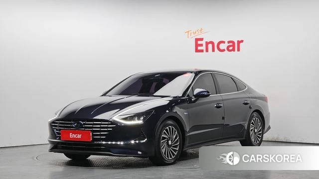 Hyundai Sonata Hybrid (DN8) 2019 Синий из Кореи