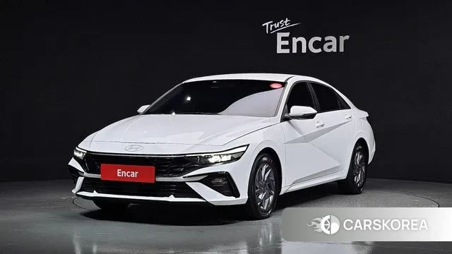 Hyundai The New Avante (CN7) 2024 Белый из Кореи