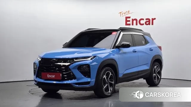 Chevrolet (GM Daewoo) Trailblazer 2023 Синий из Кореи