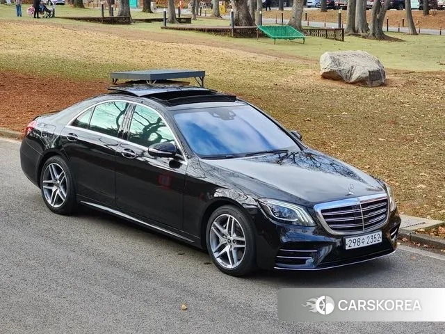 Mercedes-Benz S-Class W222 2019 Черный из Кореи