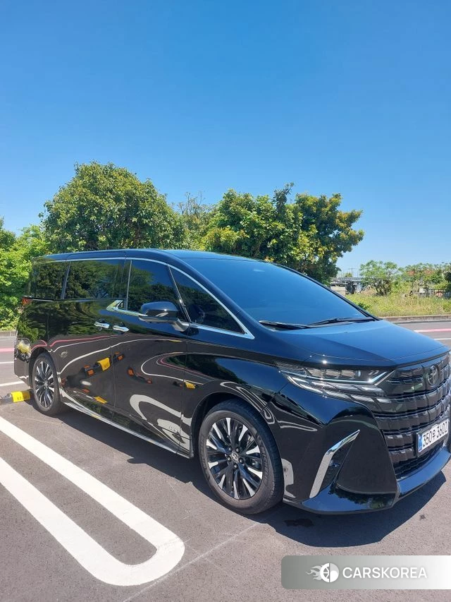 Toyota Alphard 4th Generation 2025 Черный из Кореи