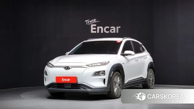 Hyundai Kona Electric 2020 Белый из Кореи