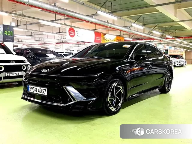 Hyundai Sonata D Edge (DN8) 2023 Черный из Кореи