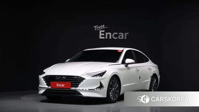 Hyundai Sonata (DN8) 2021 Белый из Кореи