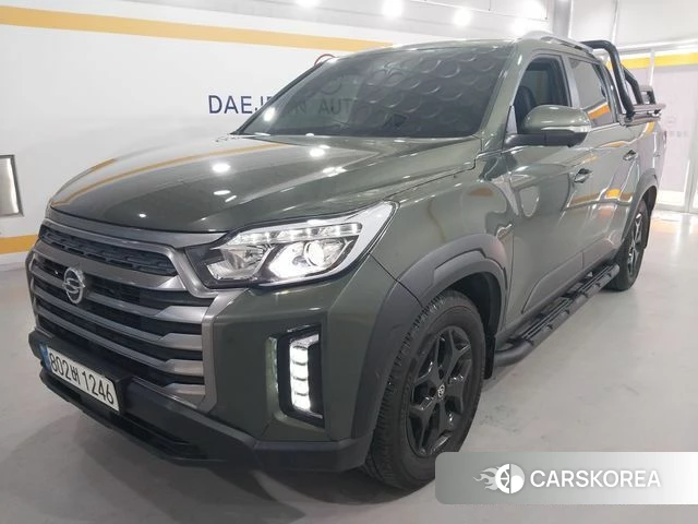 Ssangyong The New Rexton Sport 2021 Зеленый из Кореи