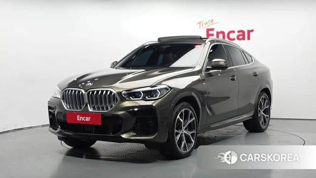 BMW X6 (G06) 2022 Песочный из Кореи