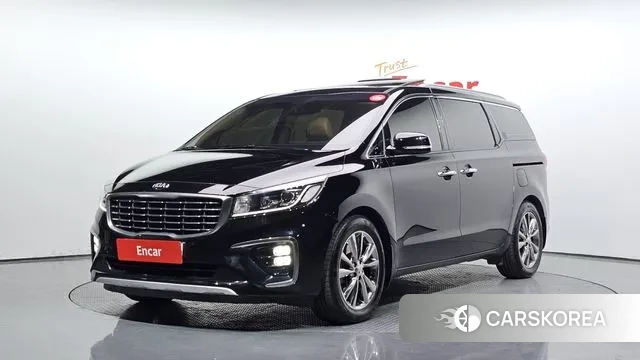 Kia The New Carnival 2018 Черный из Кореи