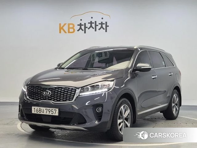 Kia The New Sorento 2018 Серебристо-серый из Кореи
