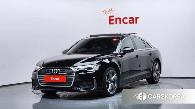 Audi A6 (C8) 2021 Черный из Кореи
