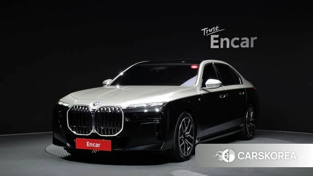 BMW 7 Series (G70) 2025 Черный из Кореи
