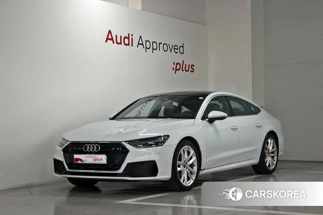 Audi A7 (4K) 2023 Белый из Кореи