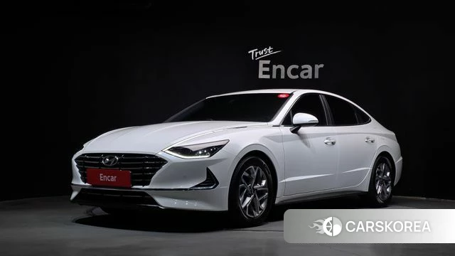 Hyundai Sonata (DN8) 2019 Белый из Кореи