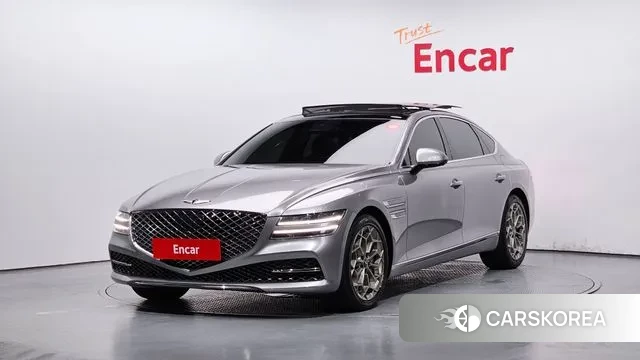 Genesis G80 (RG3) 2021 Серебристо-серый из Кореи