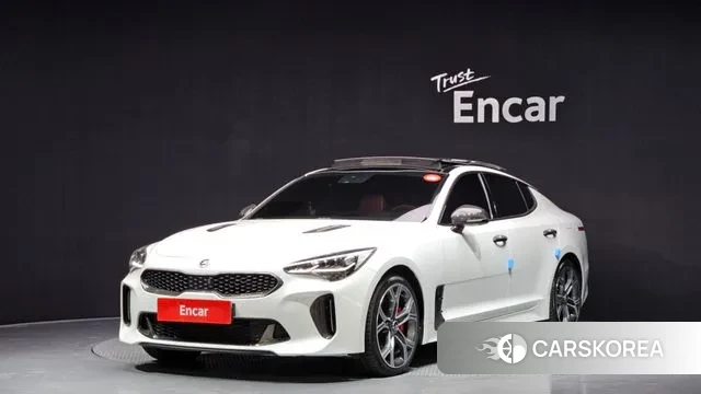 Kia Stinger 2018 Белый из Кореи