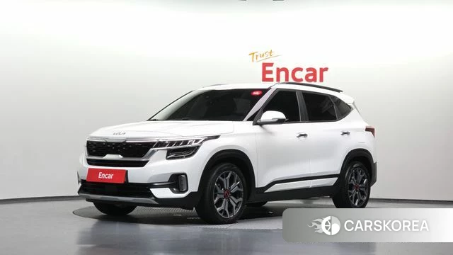 Kia Seltos 2021 Белый из Кореи
