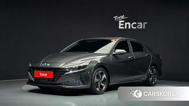 Hyundai Avante (CN7) 2020 Серый из Кореи