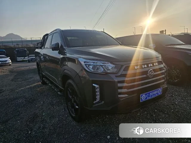 Ssangyong The New Rexton Sport 2021 Светло-зеленый из Кореи