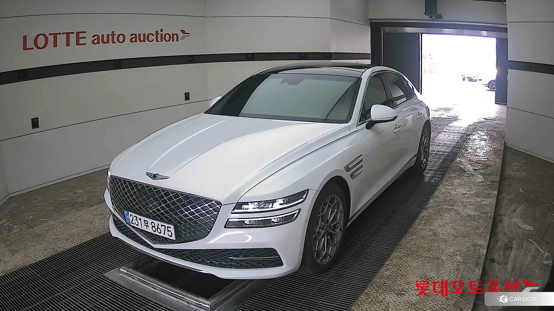 Hyundai G80 2024 Белый из Кореи