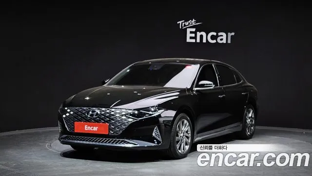 Hyundai The New Grandeur IG Hybrid 2020 Черный из Кореи