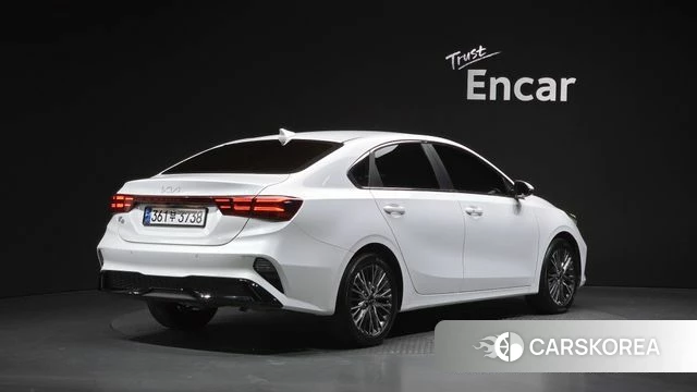 Kia The New K3 2nd generation 2021 Белый из Кореи