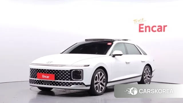 Hyundai Grandeur (GN7) 2023 Белый из Кореи