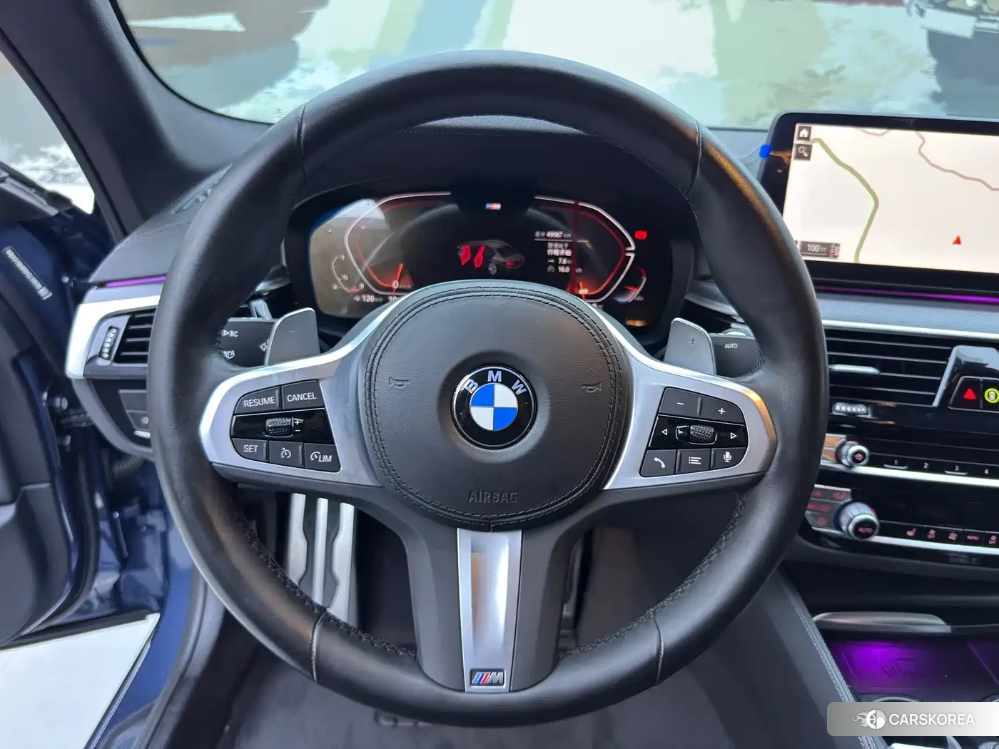 BMW 5 series 2023 Синий из Китая
